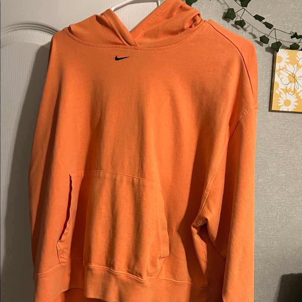 Nike Vibrant Orange Pullover Hoodie